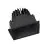 Ledvance LED Downlight Performance Svart 8W 650lm 40D - 830 Varm Vit | 90x83mm 
